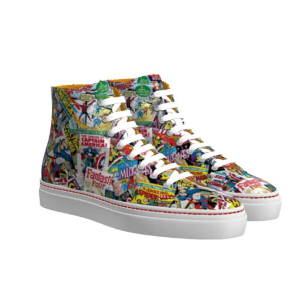 Handmade Marvel Comics Sneakers
