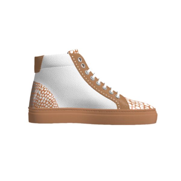 snake print casual sneakers for men