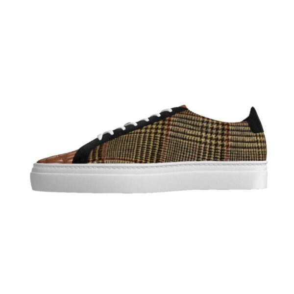 made-to-order shoes with tweed