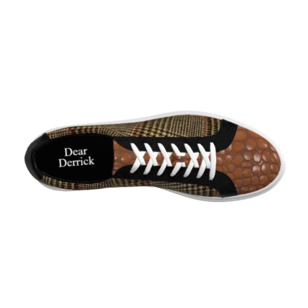 made-to-order shoes with tweed