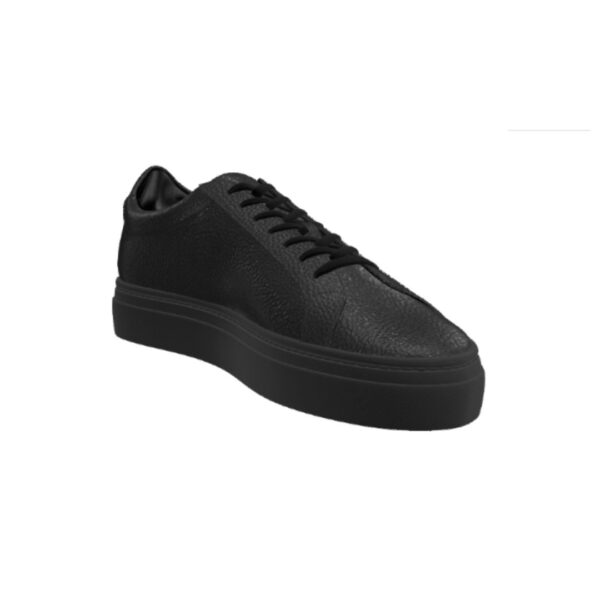 black low top made-to-order shoes