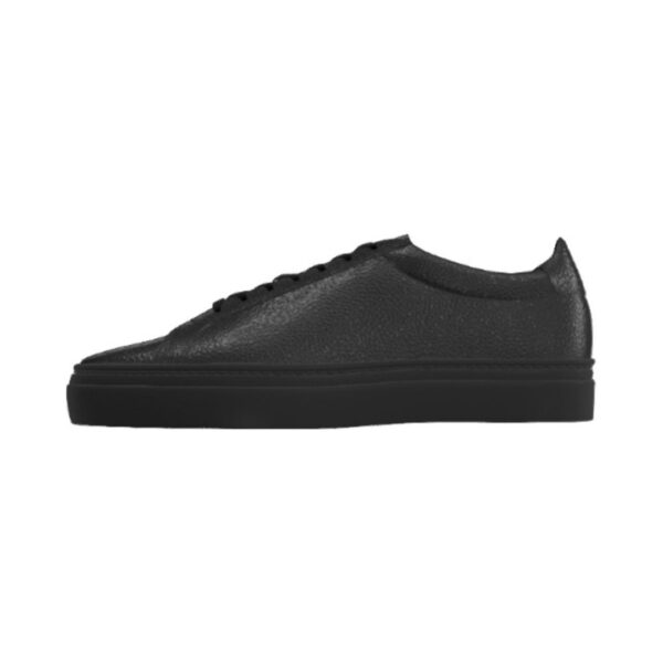 Dear Derrick Black Full Grain Low Top Handmade Sneakers