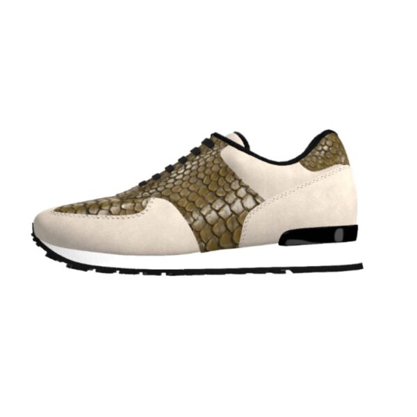 Genuine Python Green Jogger Shoes