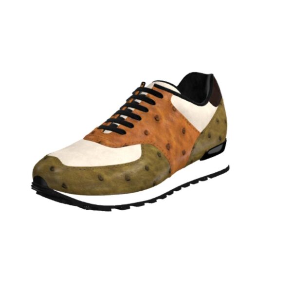 genuine ostrich made-to-order shoes