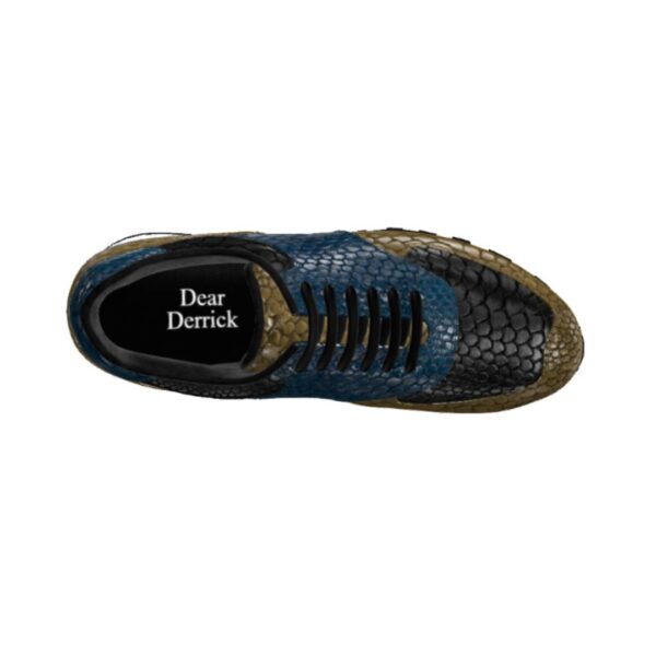 DS95 Genuine Python Blue Black Olive - Image 6