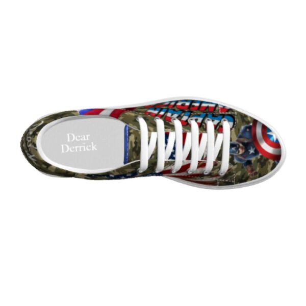 Captain America Camouflage Shoes