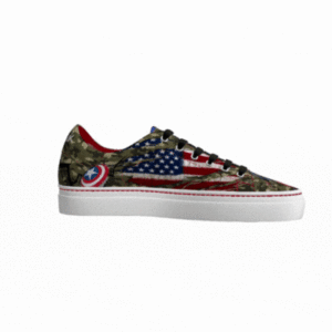 Camo Captain America Shoes
