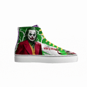 Side view of the shoe