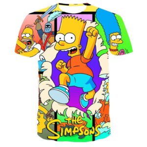 DSS7 Bart Simpson, Short Sleeve Shirt