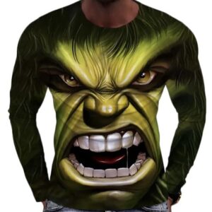 DSS3 HULK, Long Sleeve Fitted Shirt