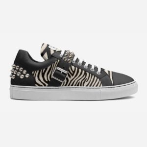 DS155 ZEBRA SPIKE LOWTOP